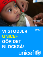Vi stöder Unicef. Gör det du med!